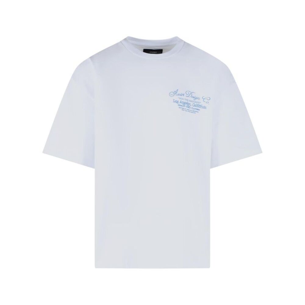 Amiri 'Dreamers Chain' White Cotton T-Shirt Men